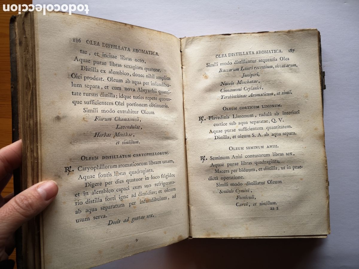 Libros antiguos: Pharmacopoea Hispana. MDCCCIII - Foto 4