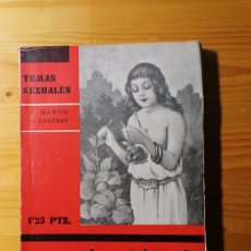 Libros antiguos: TEMAS SEXUALES 21/ EL MATRIMONIO DE PRUEBA / MARTÍN DE LUCENAY. Lote 401933754