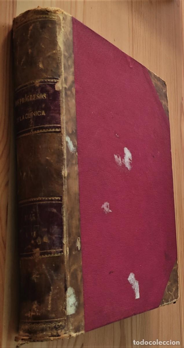 Libros antiguos: LOS PROGRESOS DE LA CL&Iacute;NICA A&Ntilde;O COMPLETO DE 1915 - Foto 2