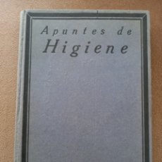 Libros antiguos: APUNTES DE HIGIENE, DR. CELSO AREVALO 1931, 115PAGS. BOLSILLO