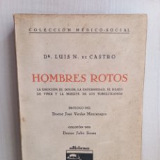 Libros antiguos: HOMBRES ROTOS. LUIS DE CASTRO. EDICIONES ULISES, 1932.