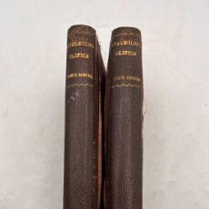 Libros antiguos: LECCIONES DE OFTALMOLOGÍA CLÍNICA. DR. MÁRQUEZ. PARTE GENERAL Y ESPECIAL. MADRID, 1914.