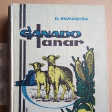 Libros antiguos: GANADO LANAR DR. ROMAGOSA