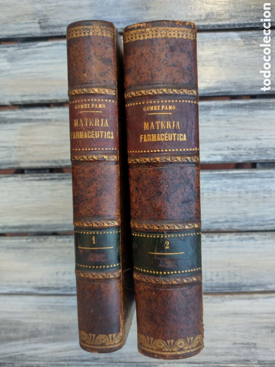 Libri antichi: Gomez Pamo. Elementos de materia farmac&eacute;utica mineral, animal y vegetal. 1871