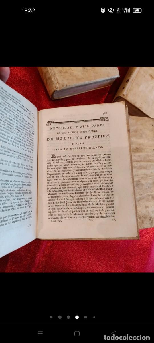 Libros antiguos: Elementos de medicina pr&aacute;ctica 1791 - Foto 5