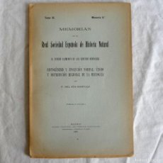 Libri antichi: HISTOGÉNESIS Y EVOLUCIÓN NORMAL; ÉXODO Y DISTRIBUCIÓN REGIONAL DE LA MICROLOGÍA P. RÍO-HORTEGA, 1921