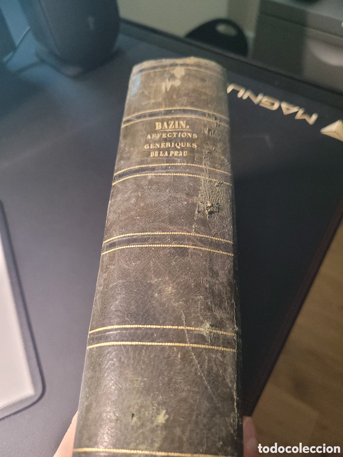 Libros antiguos: Affections generiques de la peau 1862 - Foto 2
