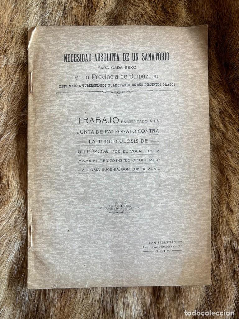 luis alzua. necesidad absoluta de un sanatorio - Compra venta en  todocoleccion