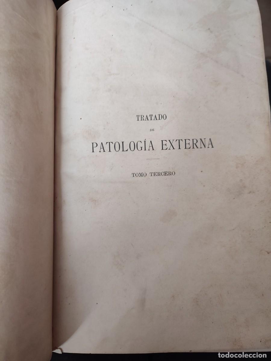 Libros antiguos: Libro Patolog&iacute;a Externa - Foto 3