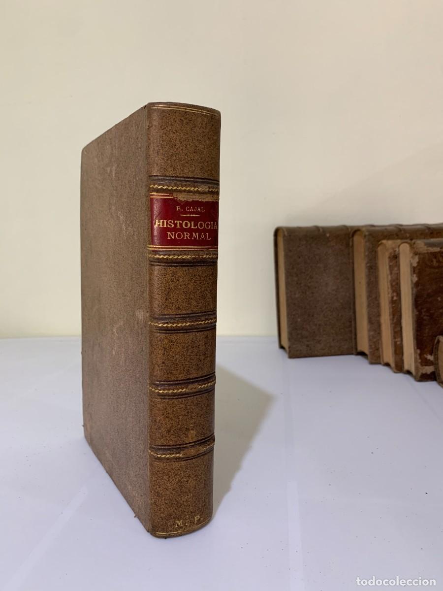 Libros antiguos: 1905 - S. Ram&oacute;n Cajal - Manual de Histolog&iacute;a Normal y de T&eacute;cnica Microgr&aacute;fica