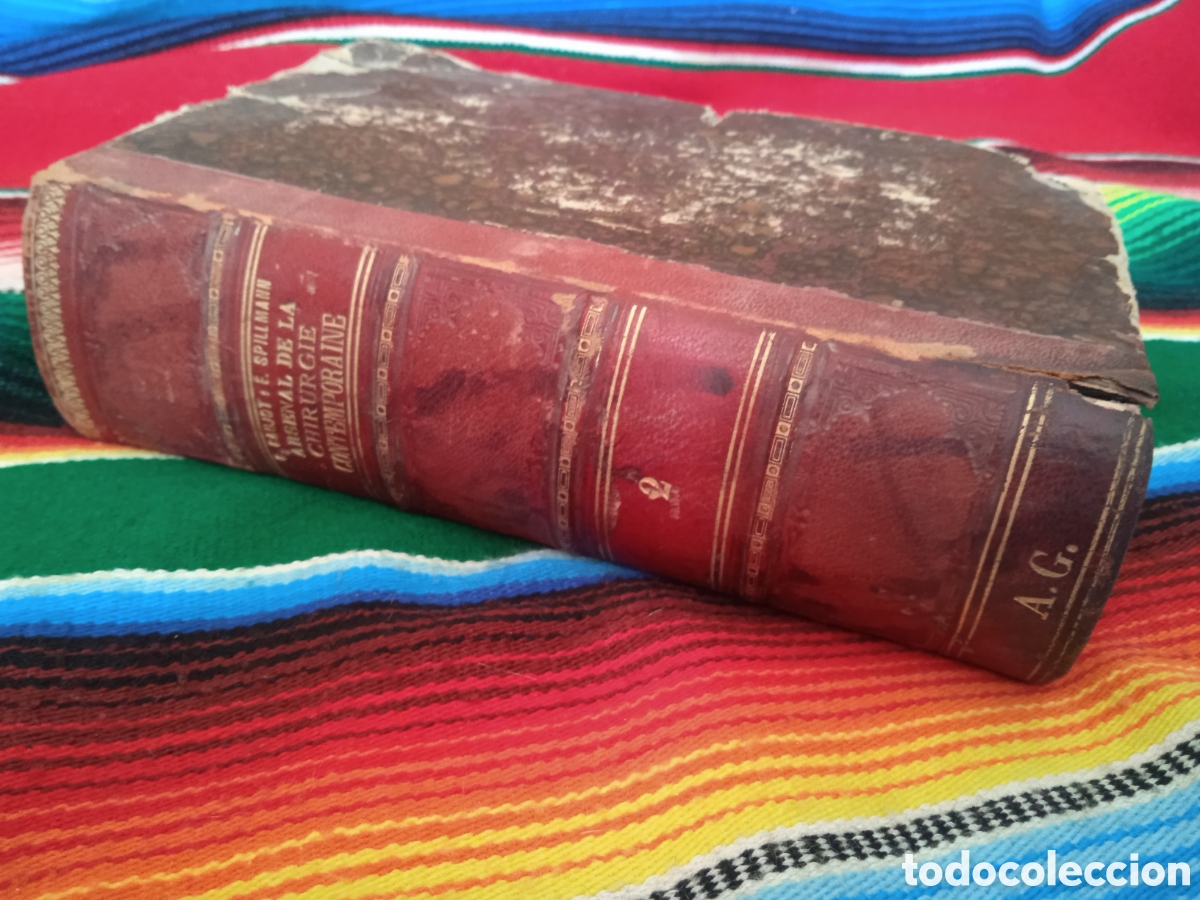 Libros antiguos: ARSENAL DE LA CHIRURGIE CONTEMPORAINE (Tomo II) a&ntilde;o 1872 * E. SPILLMANN