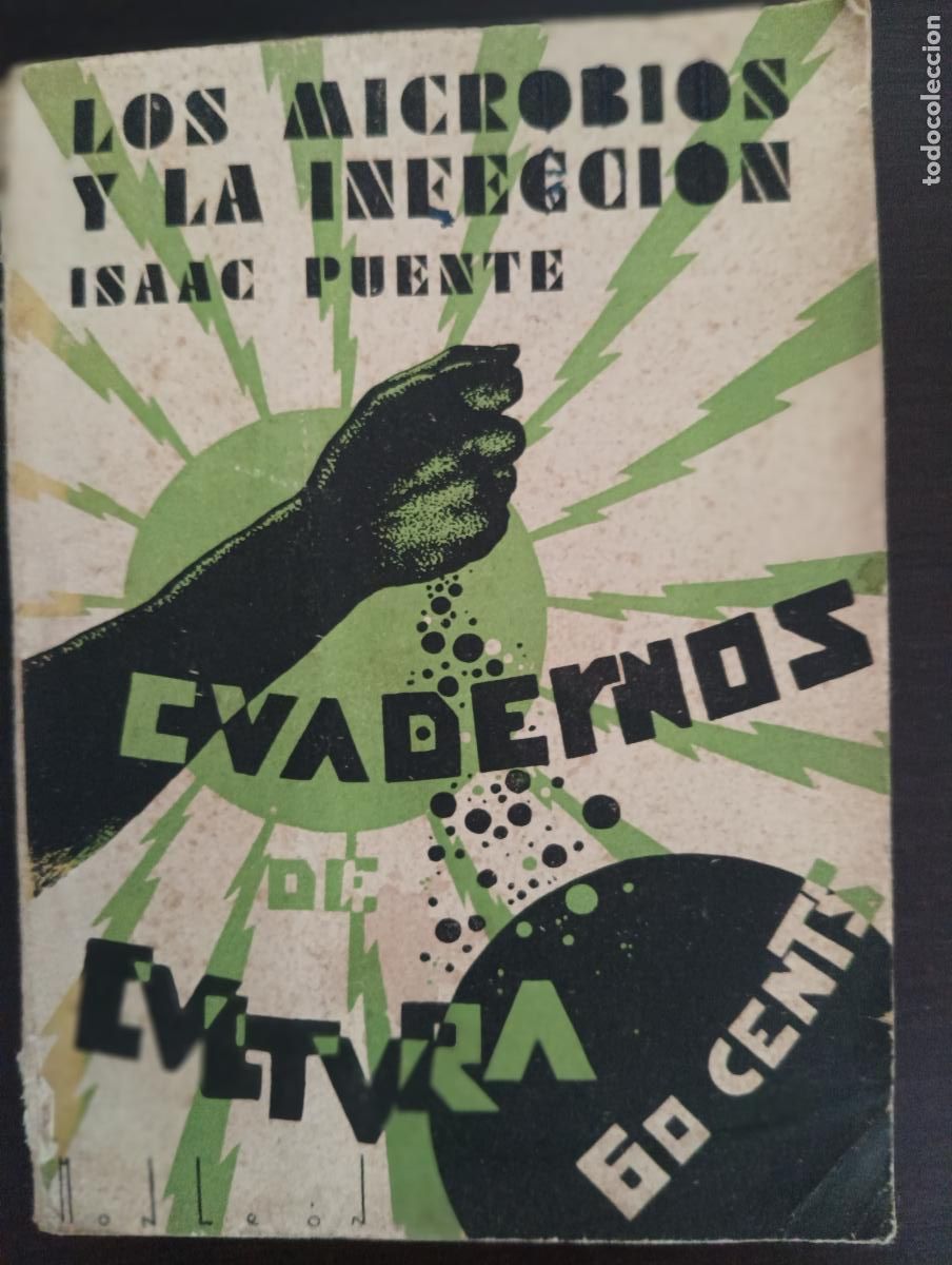 Libros antiguos: Los microbios y la infecci&oacute;n. Isaac Puente - Foto 1