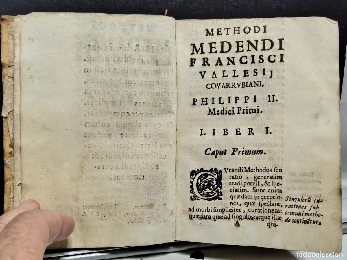 Libros antiguos: Methodus Medendi de Francisco Vallese 1696 - Foto 2