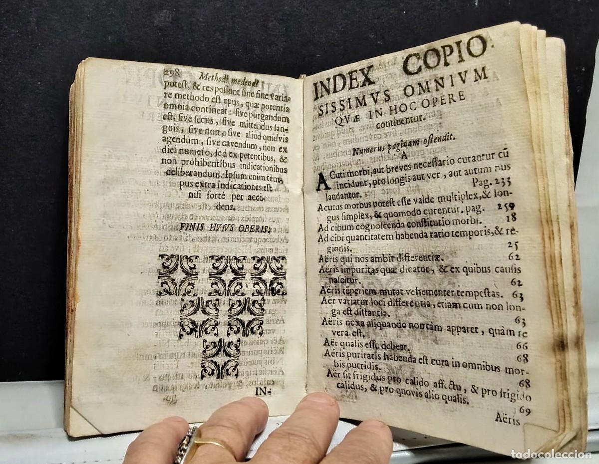Libros antiguos: Methodus Medendi de Francisco Vallese 1696 - Foto 3