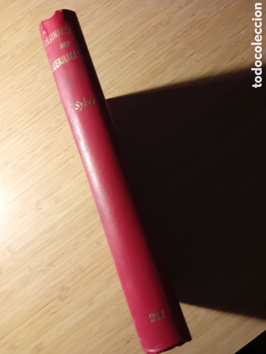 Antiquarische B&uuml;cher: (ingl&eacute;s) Disinfection and sterilization - G. Sykes (E&F.N. Spon LTD. 1958)