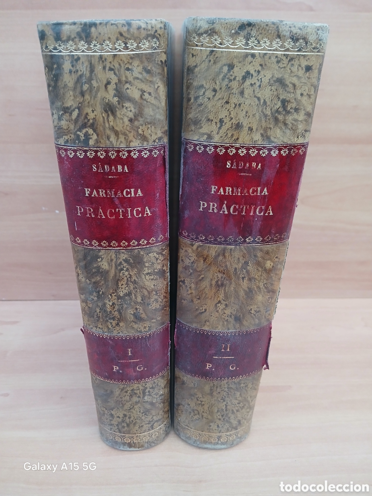 Livres anciens: RICARDO DE SADABA Y GARCIA DEL REAL, TRATADO DE FARMACIA PRACTICA 1888, DOS TOMOS.