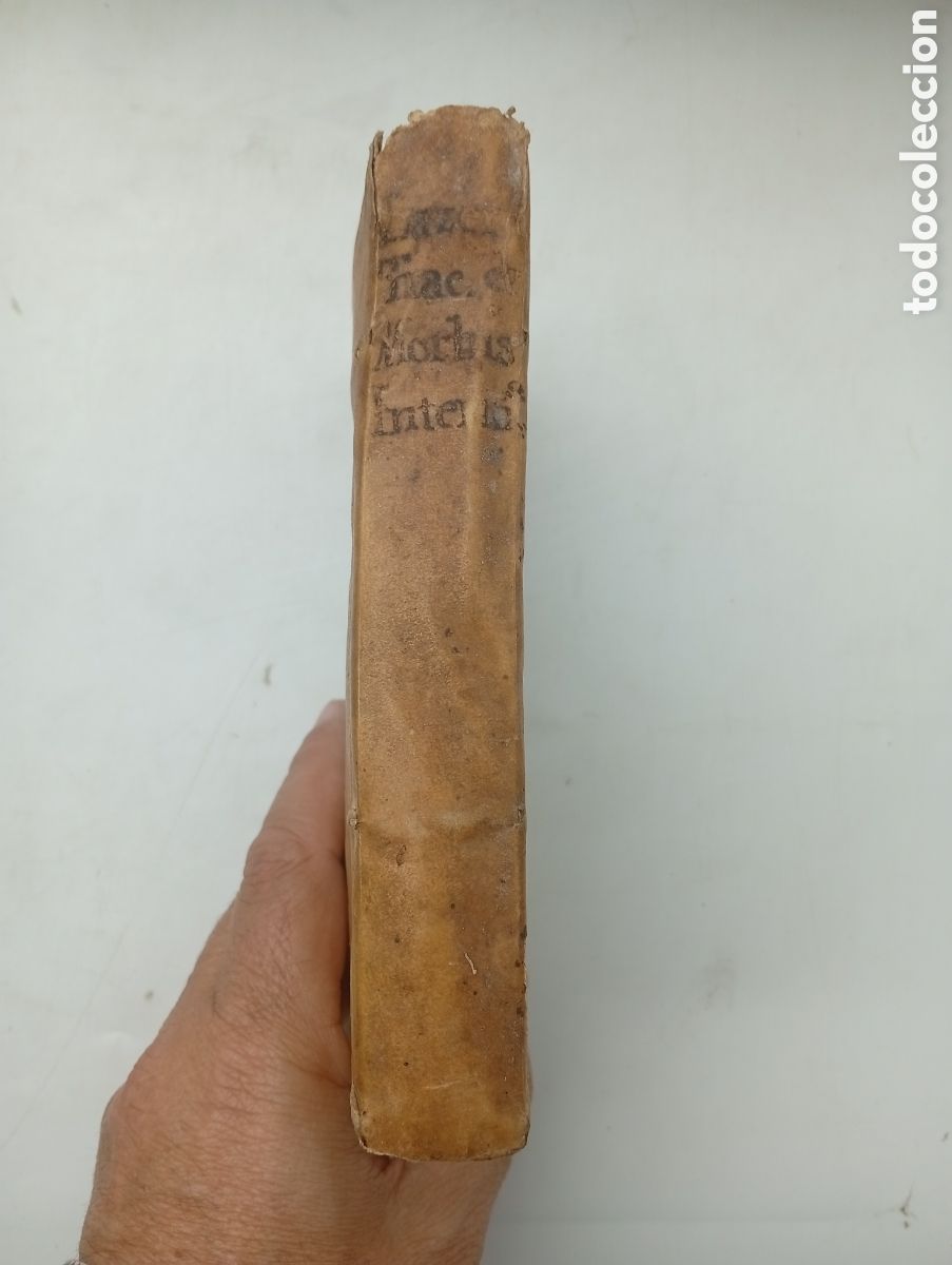 Libros antiguos: Enfermedades cerebro a&ntilde;o 1750 Morbis Internis Jacobi Lazerme