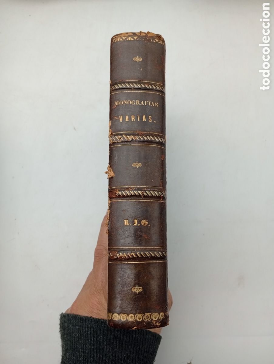 Old books: Monograf&iacute;as varias m&eacute;dicas finales XIX