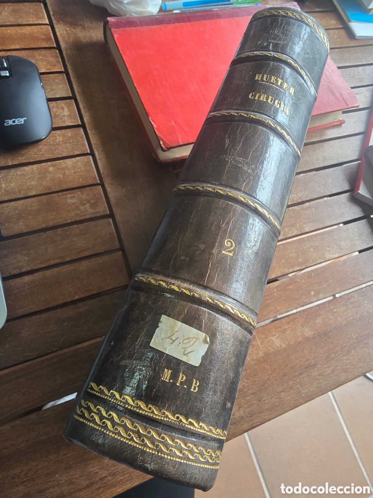 Libros antiguos: Elementos de cirug&iacute;a Dr. C. Hueter TOMO II (Parte especial) 1887 284 grabados Madrid Enrique Teodoro