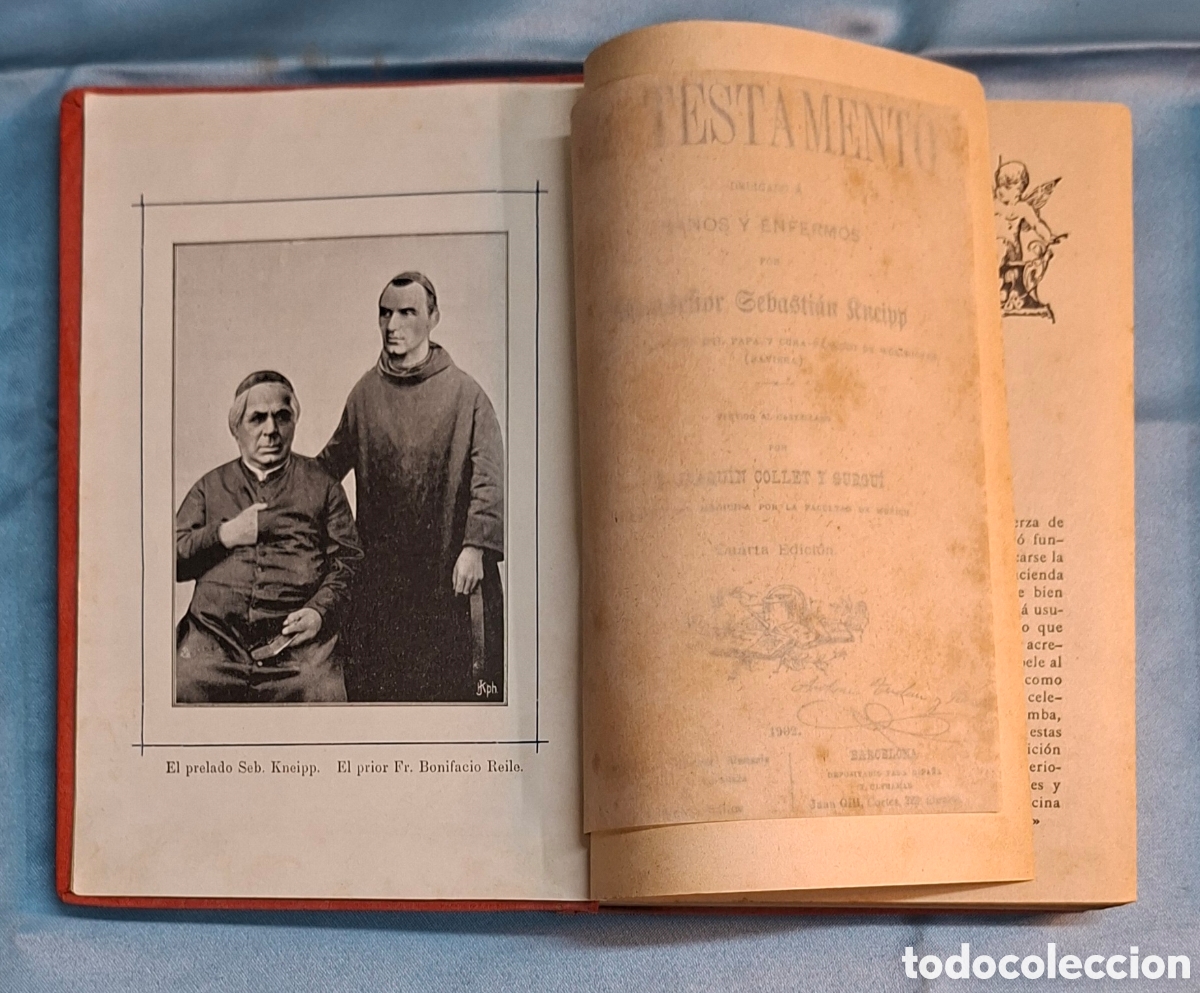 Libros antiguos: Colecci&oacute;n S. Kneipp: Mi Testamento y Codicilo - Foto 7