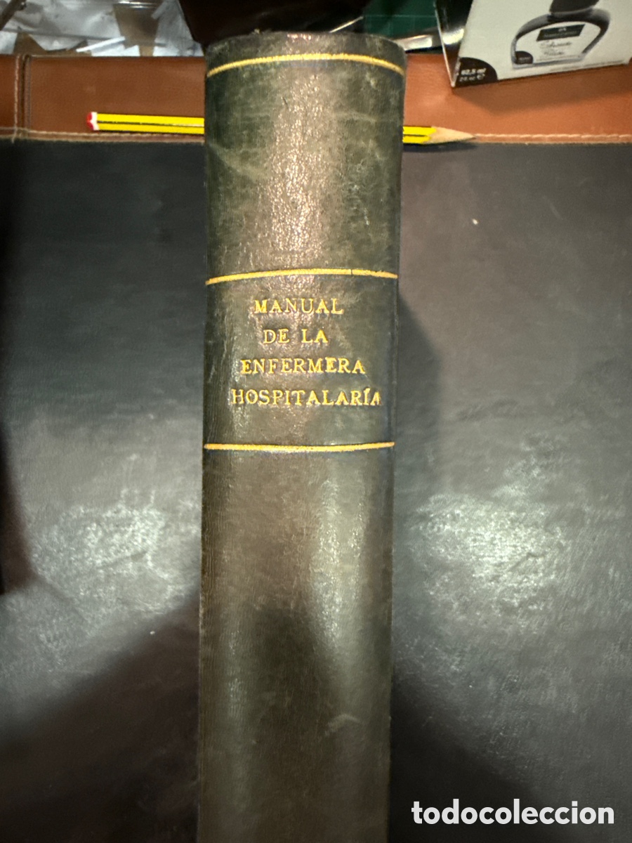 Livros antigos: MANUAL de la enfermera hospitalaria