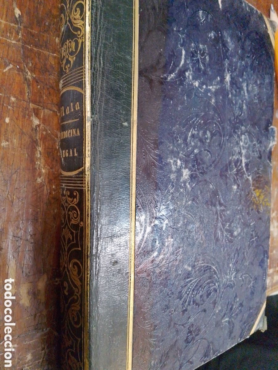 Libros antiguos: TRATADO DE MEDICINA LEGAL. TOMO 2. MATA, PEDRO. 1846