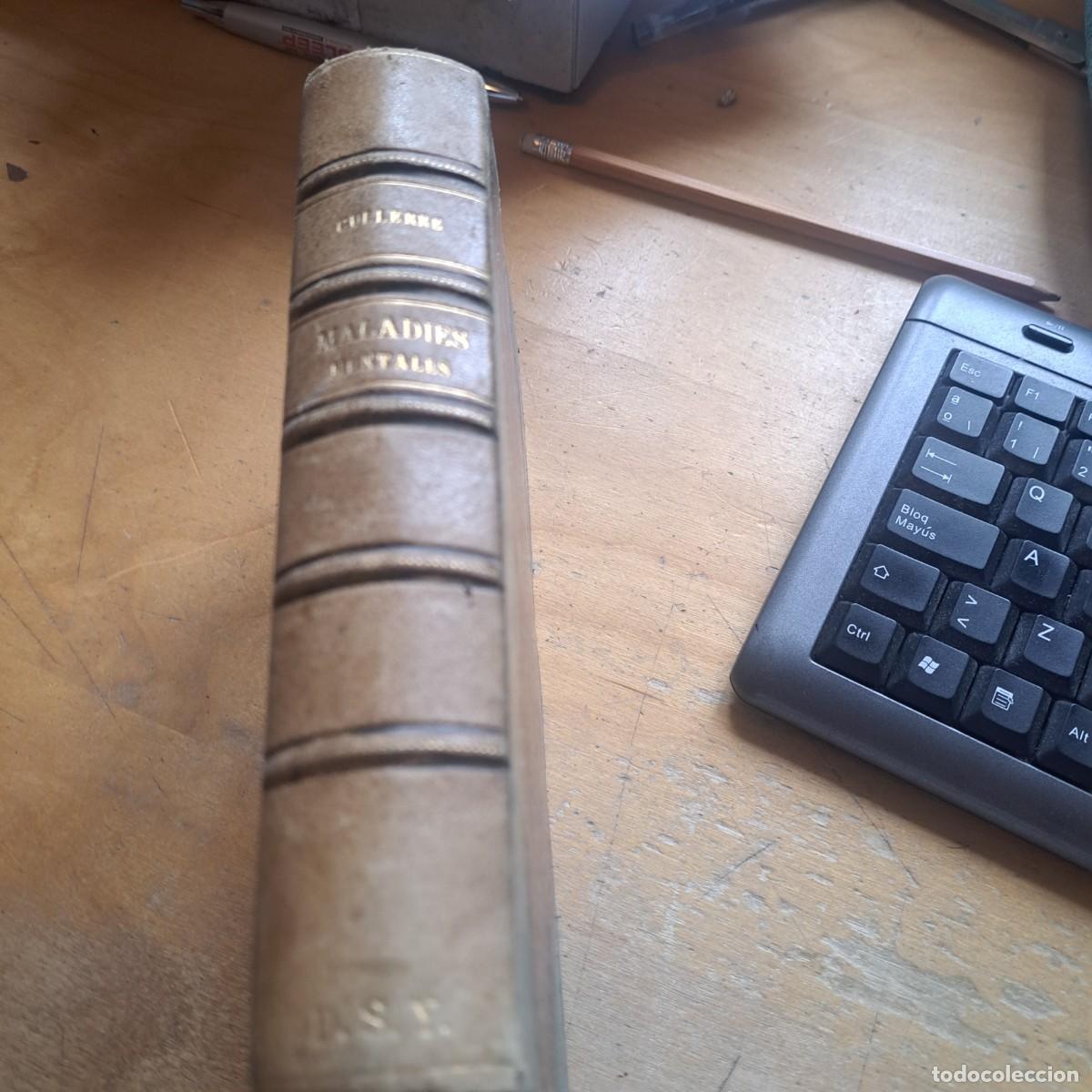 Libri antichi: Trait&eacute; pratique des maladies mentales par le Dr A. Cullerre,. 1890 [Leather Bound] PARIS BAILLIERE