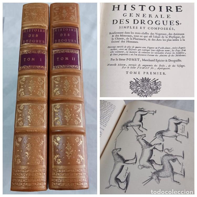 Libros antiguos: HISTOIRE GENERALE DES DROGUES (1735) - FACS&Iacute;MIL - HISTORIA GENERAL DE LAS DROGAS, FARMACIA