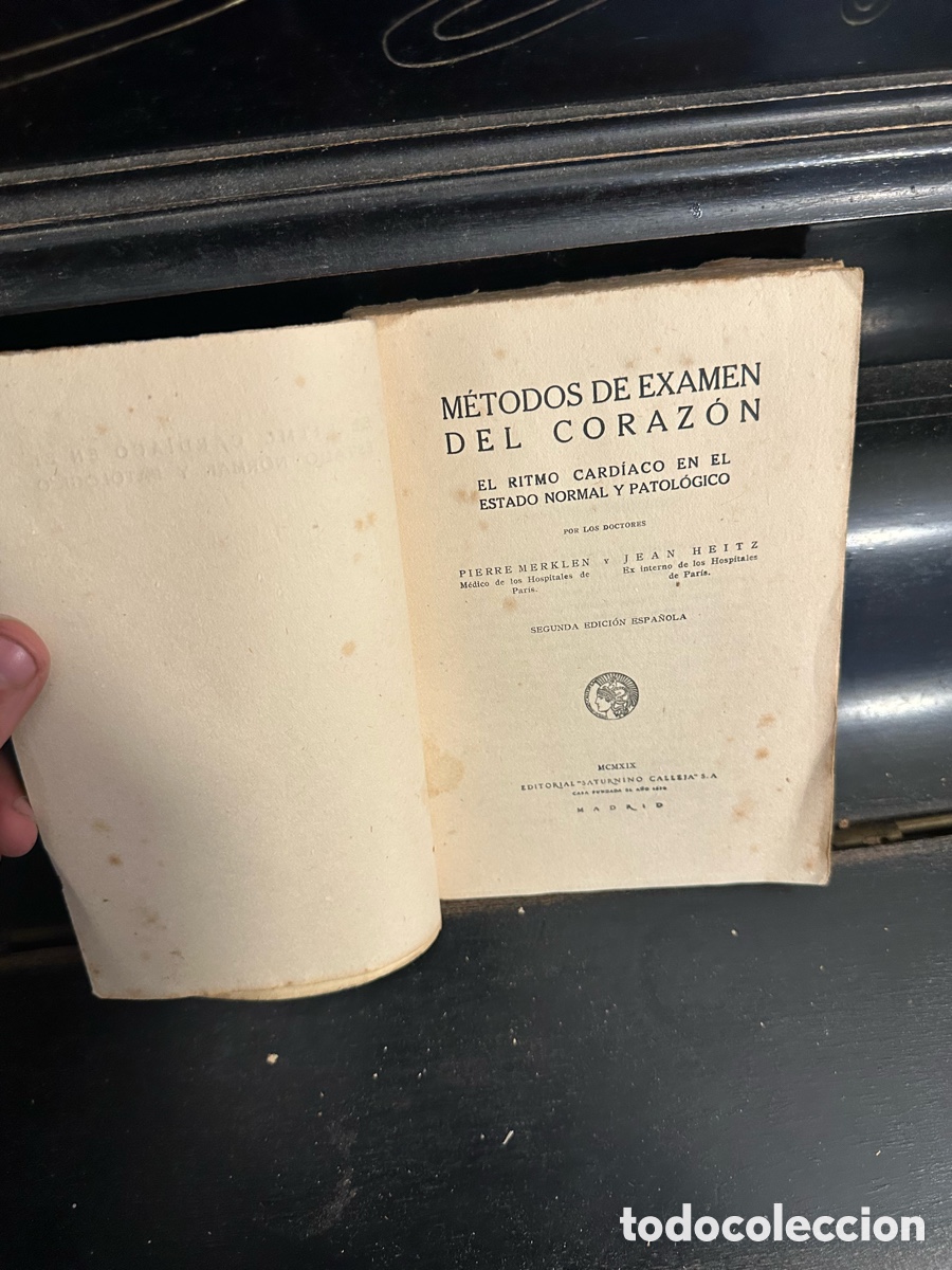 Libros antiguos: M&eacute;todos de Examen del Coraz&oacute;n - Foto 3