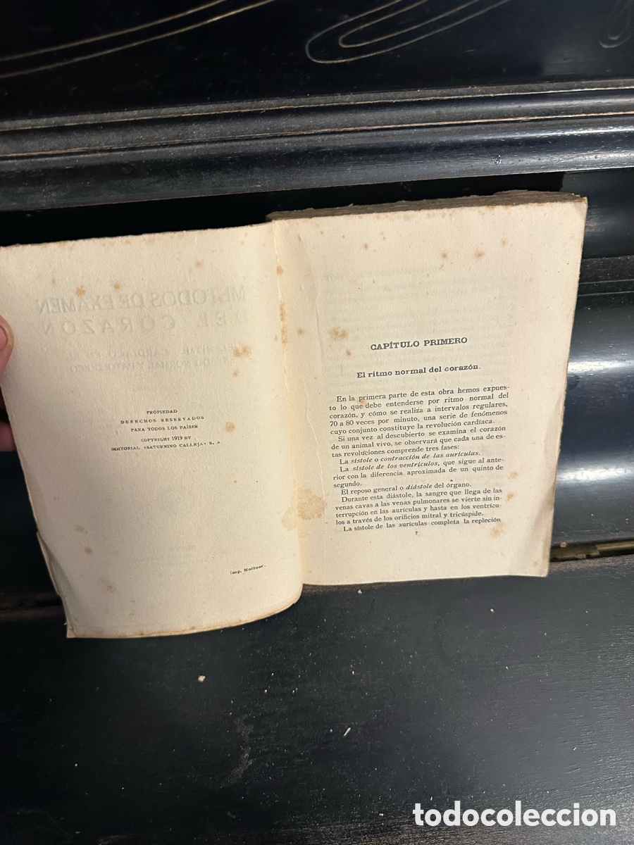 Libros antiguos: M&eacute;todos de Examen del Coraz&oacute;n - Foto 4