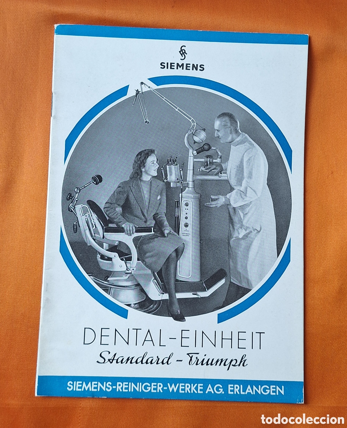 Libros antiguos: Antiguo Cat&aacute;logo Equipos Dentales - Dentista - Siemens Standard Triumph -