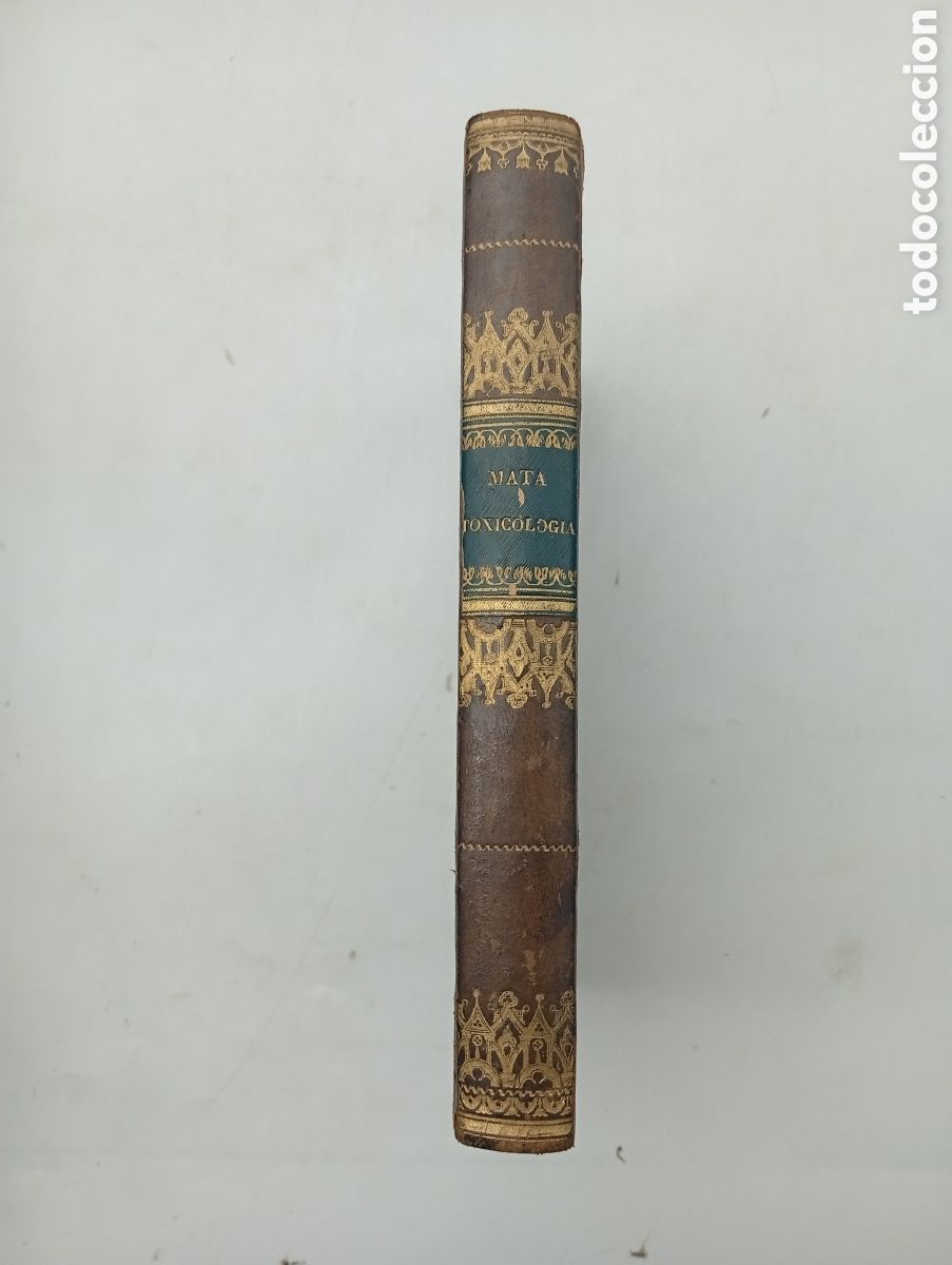Antiquarische B&uuml;cher: Compendio de Toxicolog&iacute;a por Pedro Mata 1846