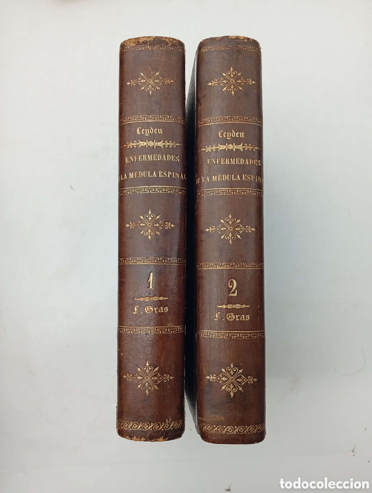 Antiquarische B&uuml;cher: Tratado cl&iacute;nico de las enfermedades de la m&eacute;dula espinal por E. Leyden 187