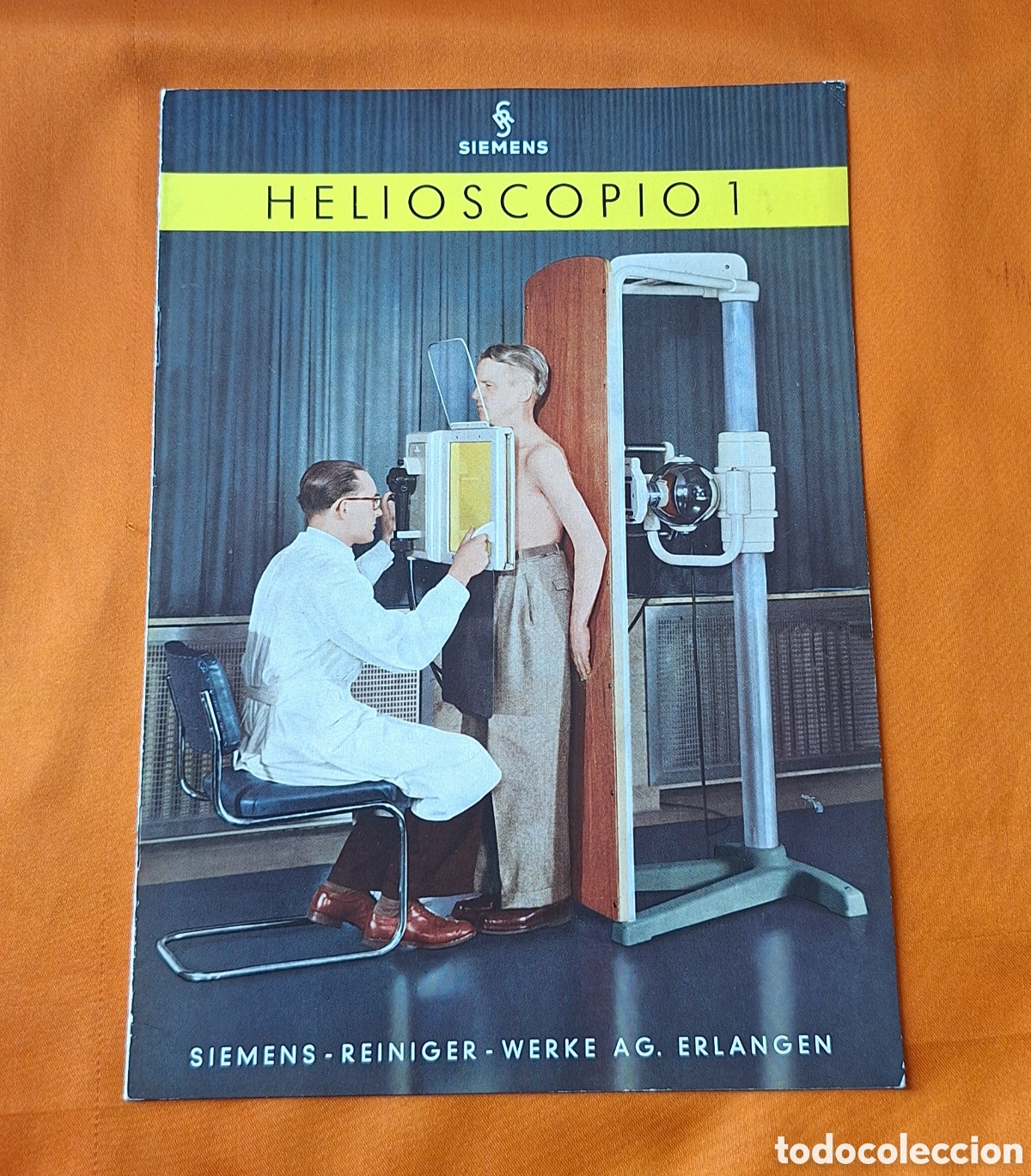 Libros antiguos: Antiguo Cat&aacute;logo Publicidad Helioscopio 1 Siemens