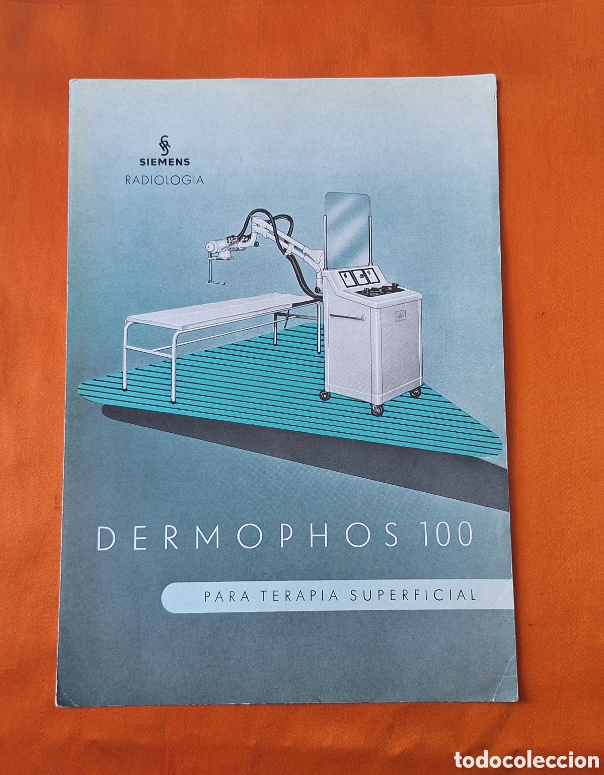 Libros antiguos: Antiguo Cat&aacute;logo Publicidad Dermophos 100 Siemens Radiolog&iacute;a