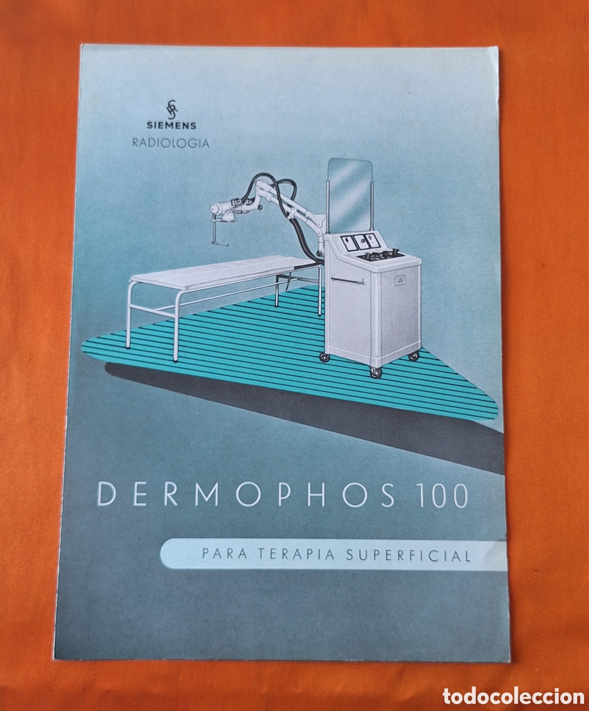Libros antiguos: Antiguo Cat&aacute;logo Publicidad Dermophos 100 Terapia Superficial - Siemens Radiolog&iacute;a -