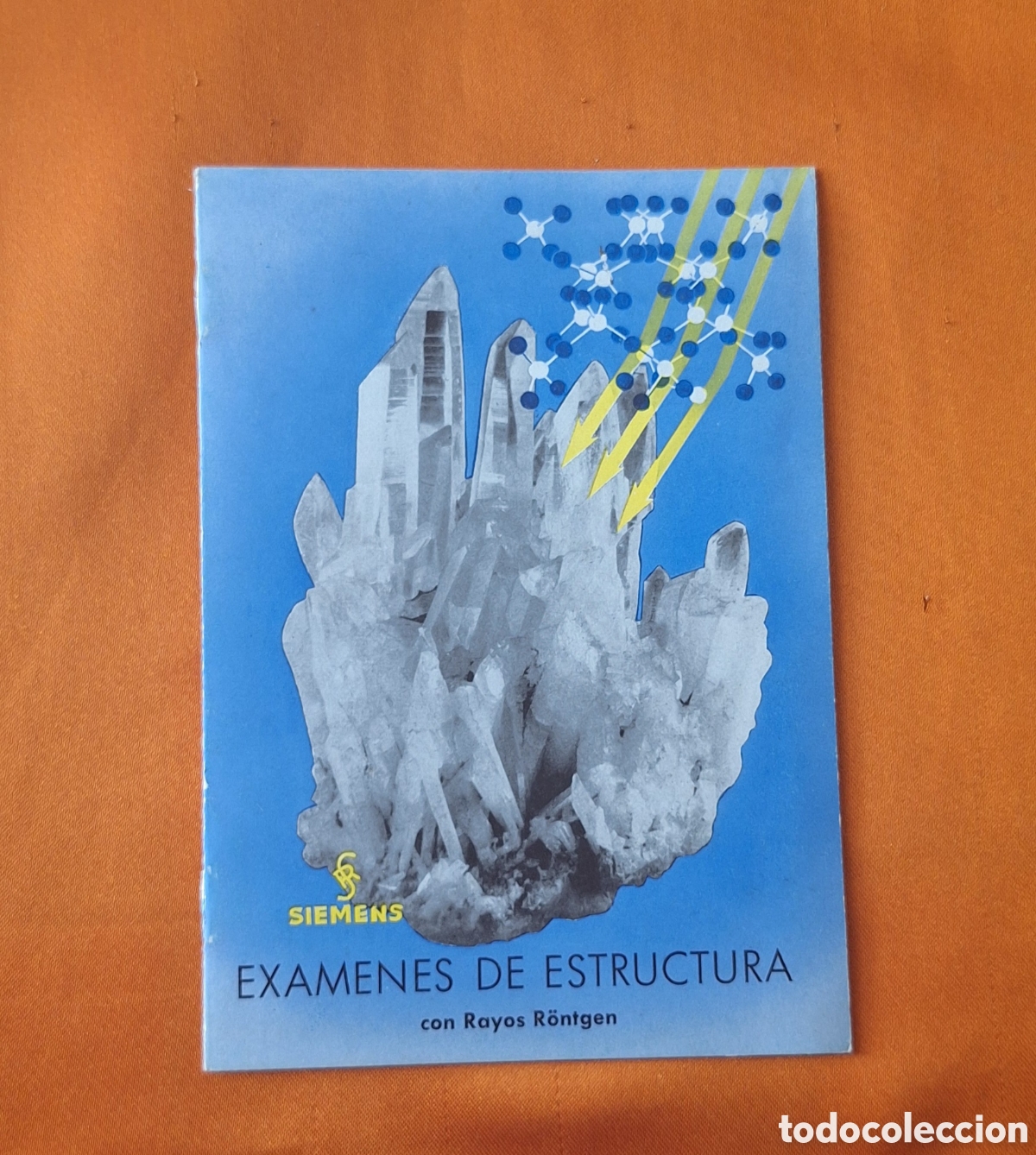 Libros antiguos: Peque&ntilde;o Cat&aacute;logo Ex&aacute;menes de Estructura con Rayos Rontgen Siemens