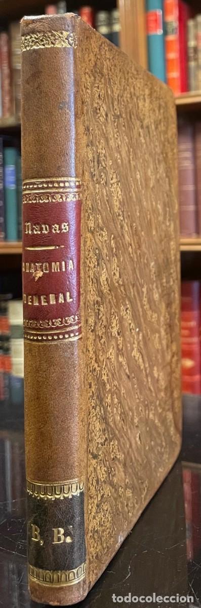 Libros antiguos: Elementos de Anatom&iacute;a General o Histolog&iacute;a Comparada. Francisco Ortego y Navas