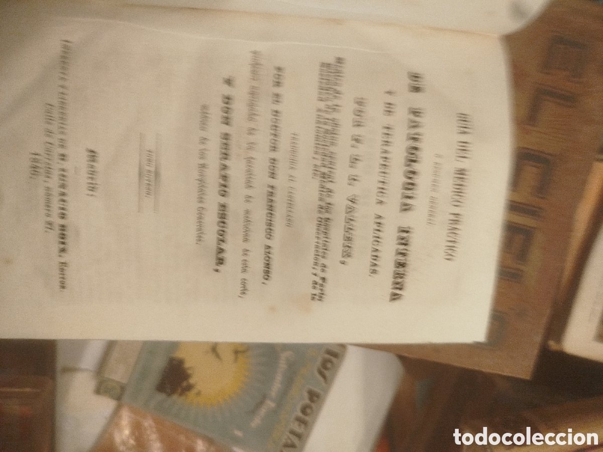 Libros antiguos: Guia del m&eacute;dico pr&aacute;ctico Tomo IX 1846