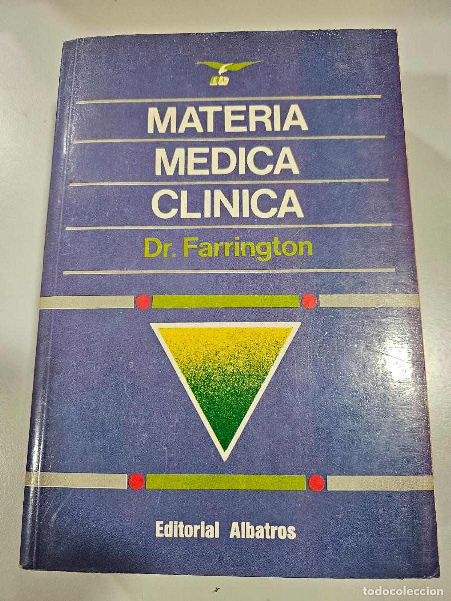 Libros antiguos: MATERIA MEDICA CLINICA