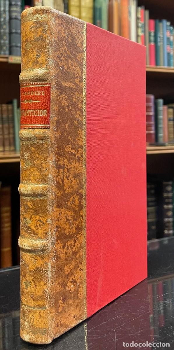 Libros antiguos: Etude Medico-Legale sur L'Infanticide. Ambroise Tardieu