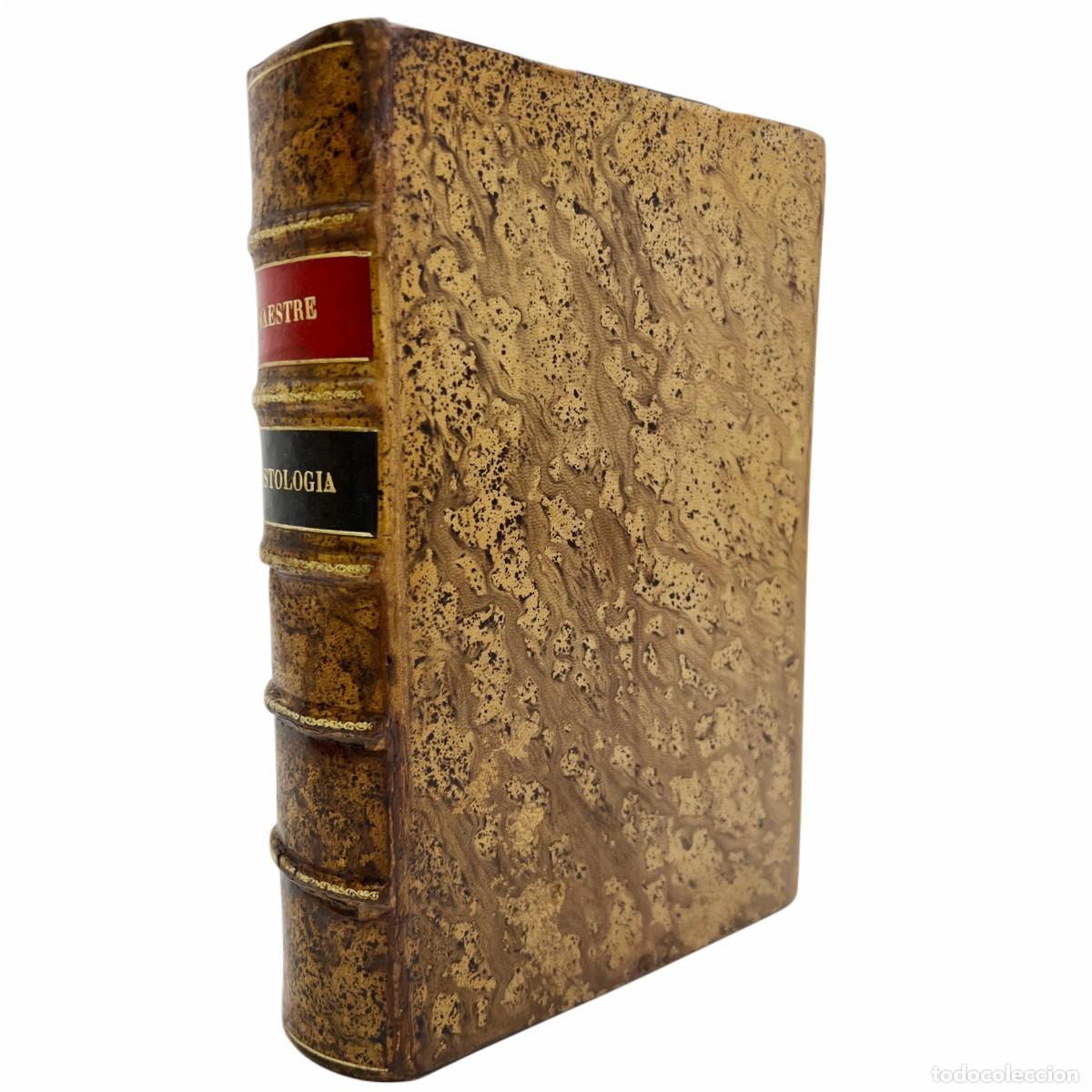 Libros antiguos: MAESTRE DE SAN JUAN - HISTOLOGIA NORMAL Y PATOLOGICA - 1870