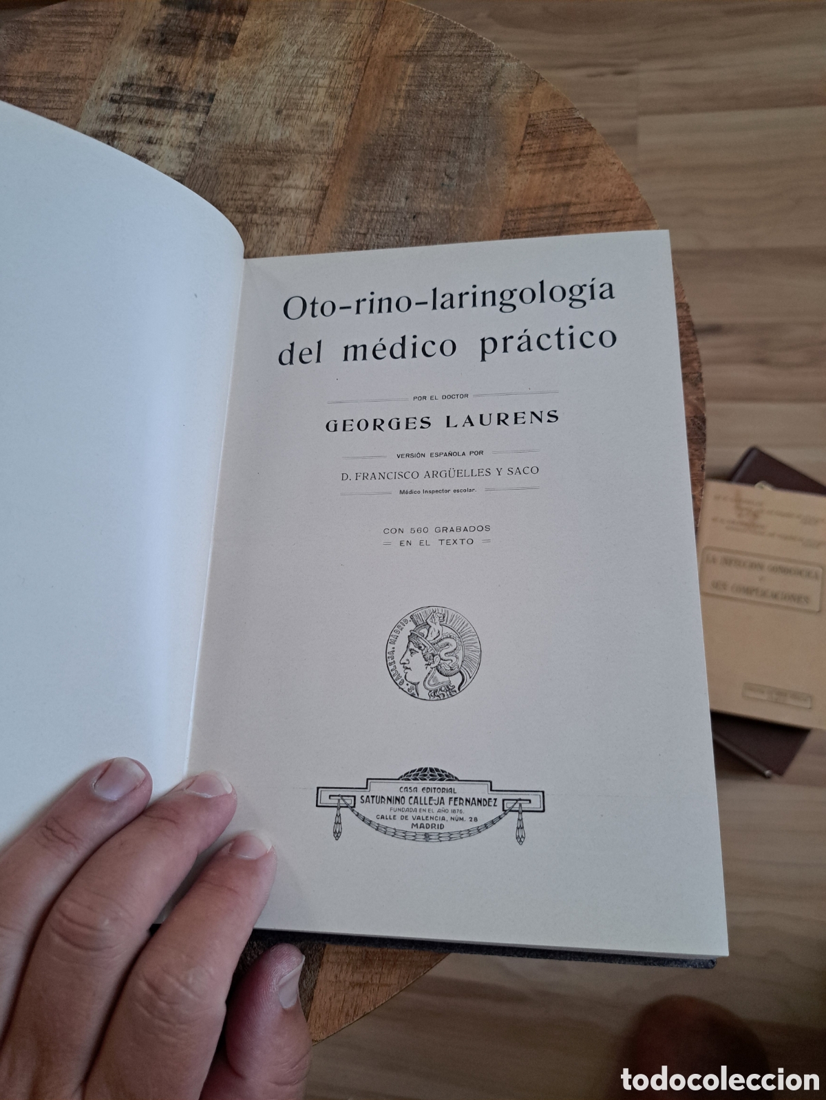 Libros antiguos: Jml Oto-rino-laringologia del m&eacute;dico practico. Otorinolaringologia