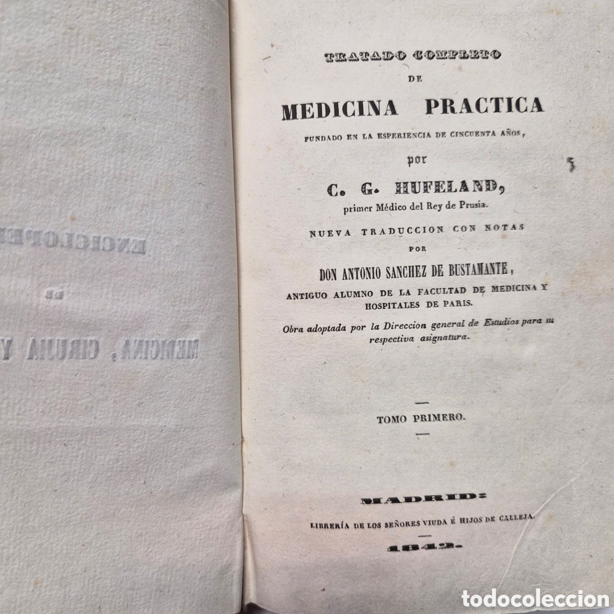 Livros antigos: Tratado Completo de Medicina Pr&aacute;ctica