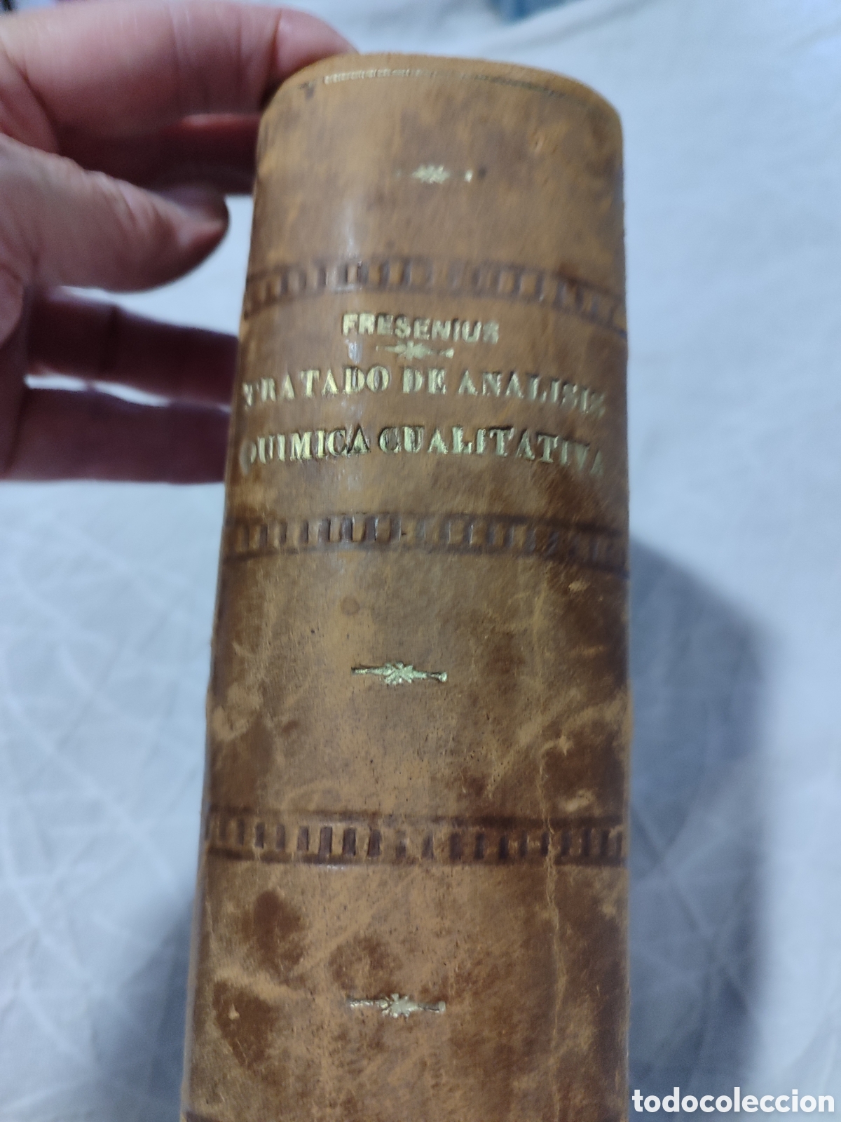 Libri antichi: Tratado de An&aacute;lisis Qu&iacute;mica Cualitativa. Fresenius. 1885