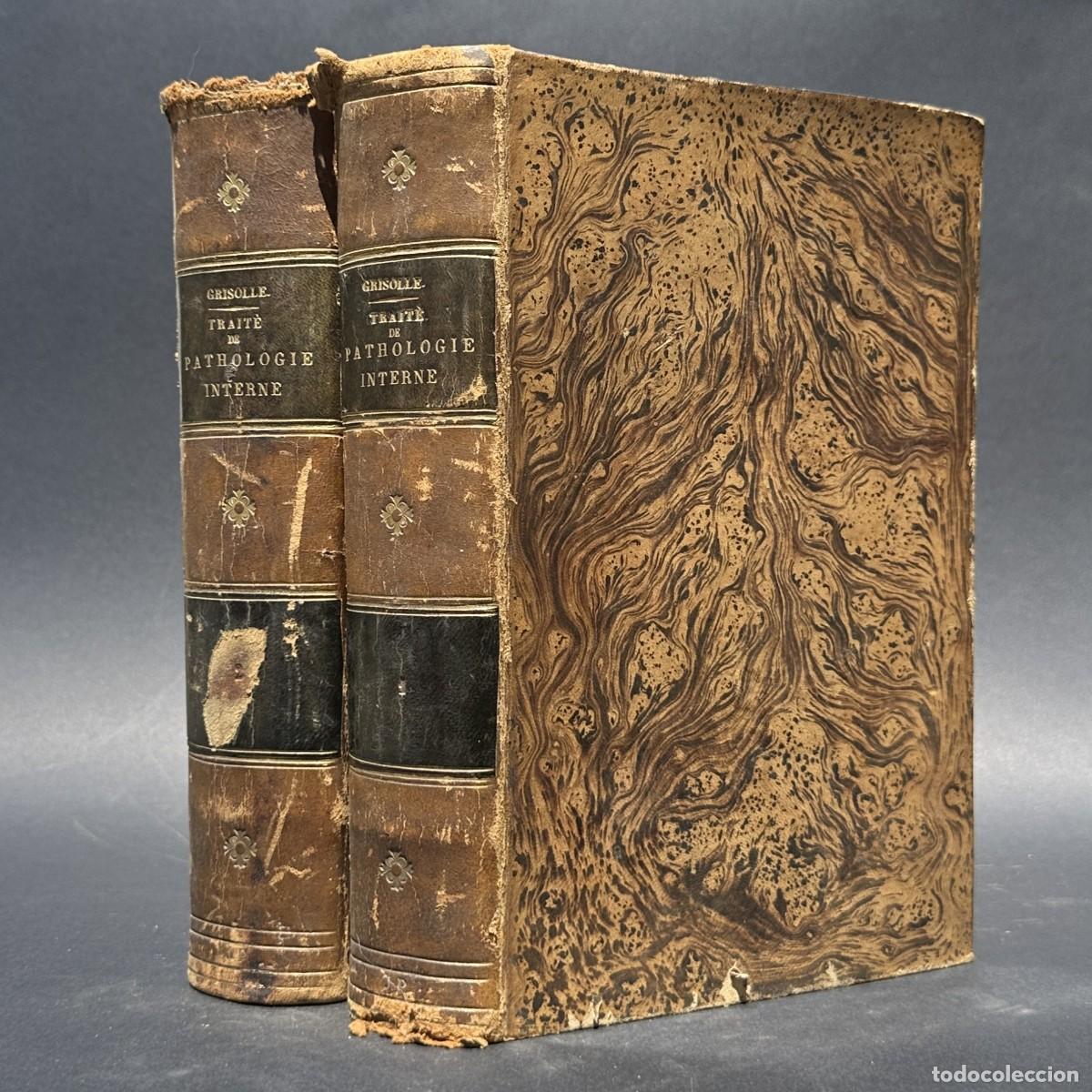 Libros antiguos: a&ntilde;o 1869 - TRATADO DE PATOLOGIA INTERNA - MEDICINA -