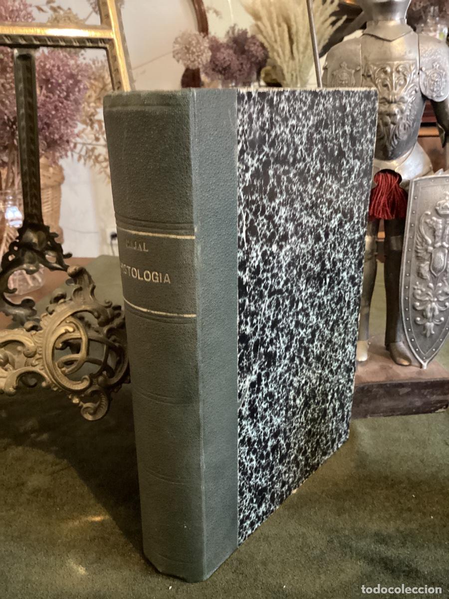 Livros antigos: Dr. S. RAMON Y CAJAL. MANUAL DE HISTOLOGIA NORMAL. PUEYO. MADRID. 1921.
