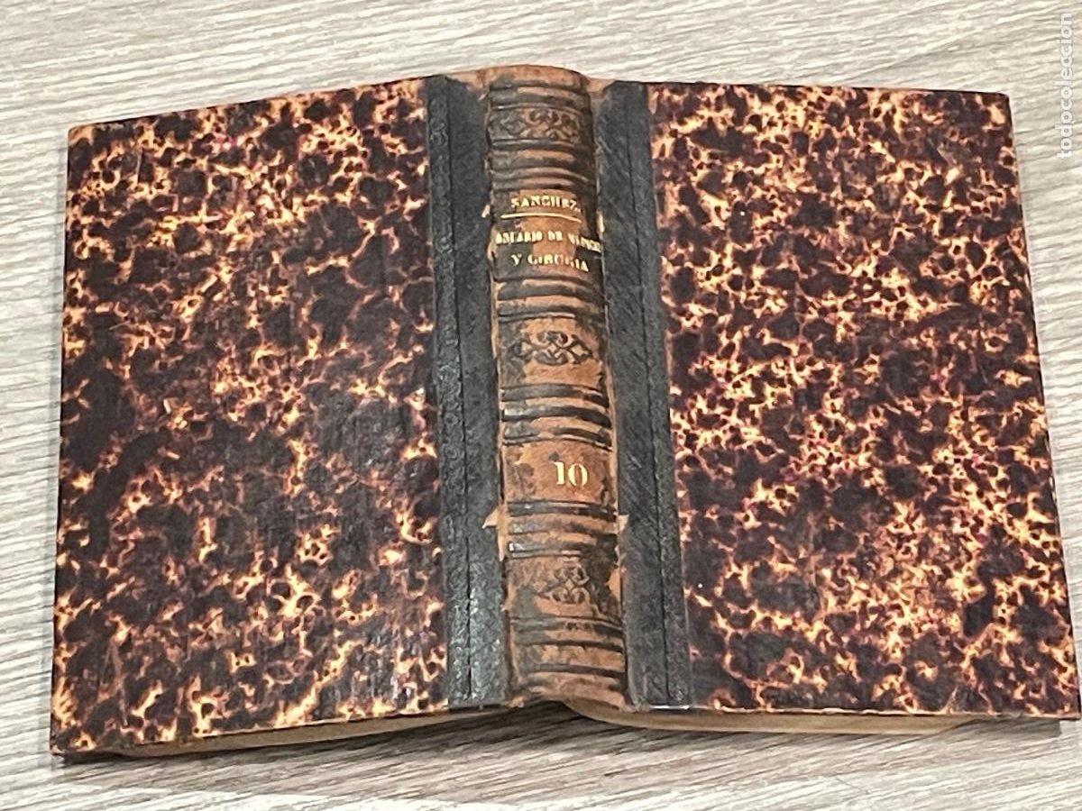 Livros antigos: ANUARIO DE MEDICINA Y CIRUGIA PRACTICAS PARA 1873 - TOMO 10 - ED.CARLOS BAILLY-BAILLIERE 1877