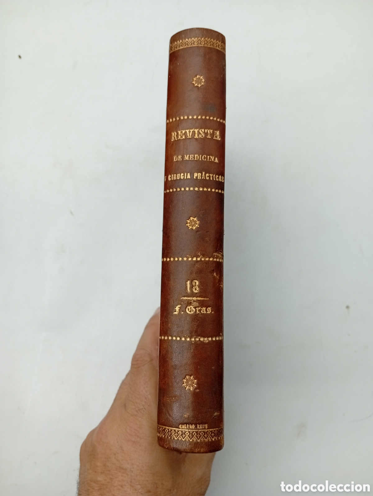 Libros antiguos: Revista medicina y cirug&iacute;a pr&aacute;ctica 1886