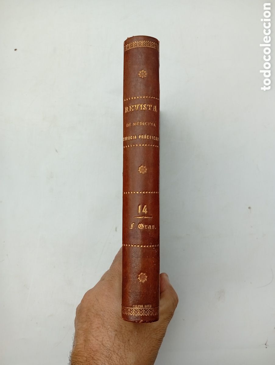 Libros antiguos: Revista medicina y cirug&iacute;a pr&aacute;ctica 1884